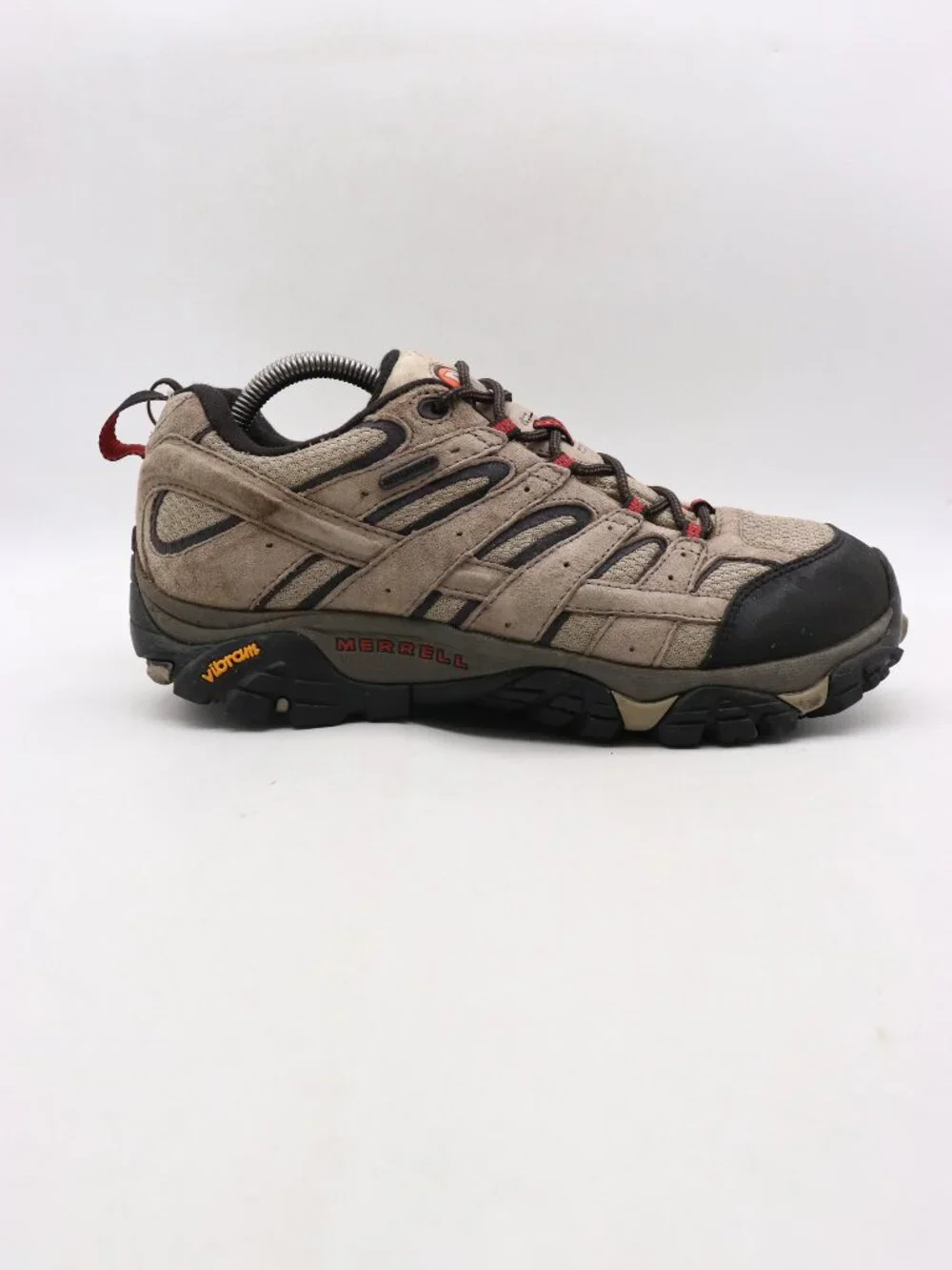 Merrell Moab 2 Men’s Size 9 W Waterproof Shoe Brown Hiking Trail Vibram 08871W